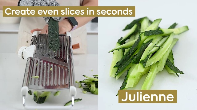 Amazon.com: Gramercy Mandoline Slicer for Kitchen with 12 Slice
